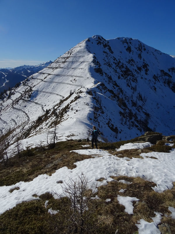 Cimon di Bolentina m. 2287 - Piz di Montes m. 2368